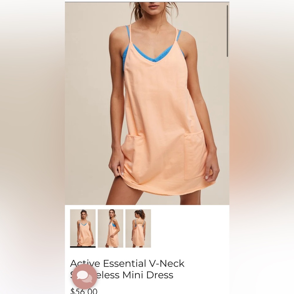Sherbet Colored Atheleisure Dress